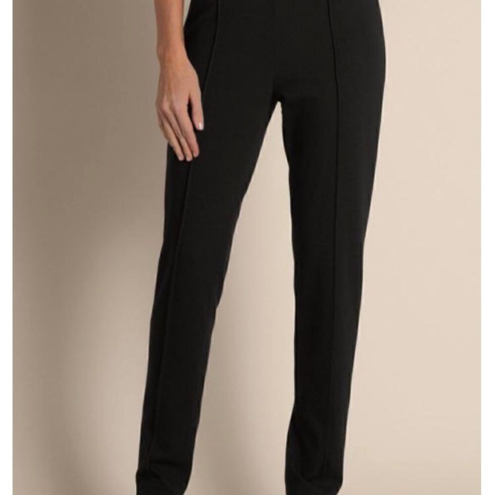 Soft Surroundings black skinny pull on pants TS‎